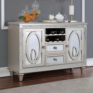 BM312196 : Tủ Buffet , Tủ Rượu ,Tủ Bếp Chén Dĩa - 137cm